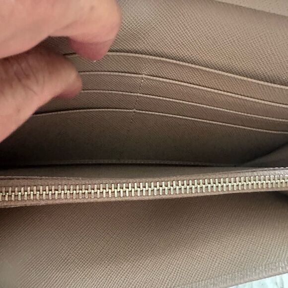 Prada Bi-Color Metal Saffiano Continental long leather Wallet - Picture 11 of 17